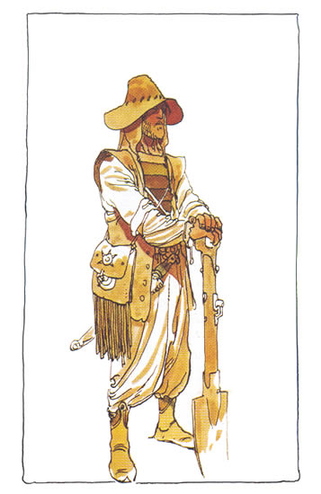 Illustration for article titled Costume Designs and Storyboards from the Dune That Never Was